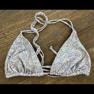 Xhilaration Triangle Lilac Tribal Bikini Top!